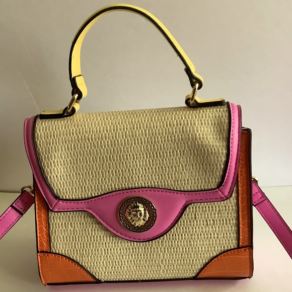 Aldo Bags Aldo Goulburnn Woven Satchel Crossbody Bag New Poshmark